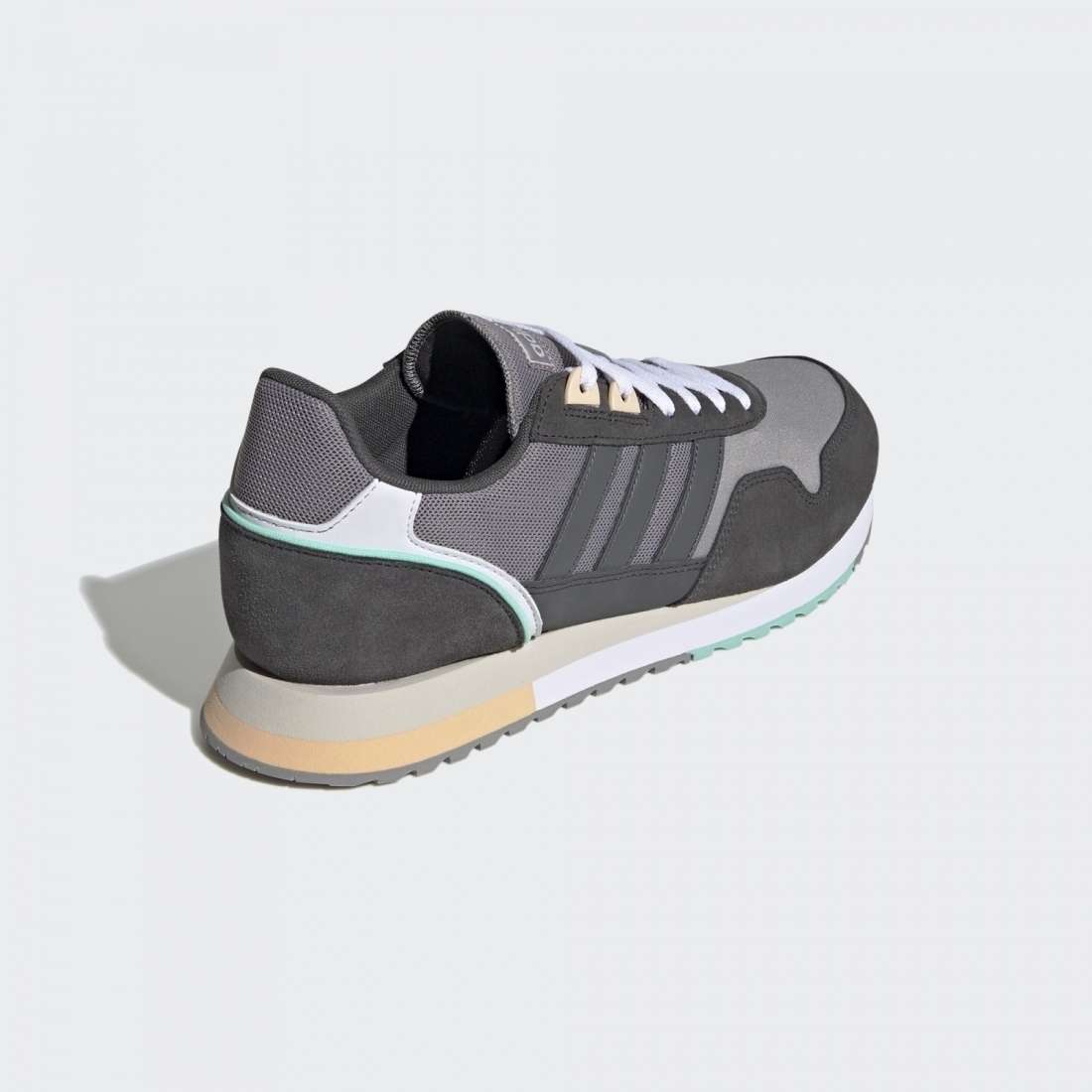 ADIDAS 8K 2020 DOVE GREY / GREY SIX / GLOW ORANGE