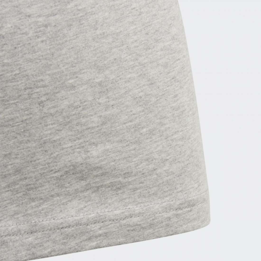 TSHIRT ADIDAS LINEAR ESSENTIALS K MEDIUM GREY HEATHER / REAL PINK