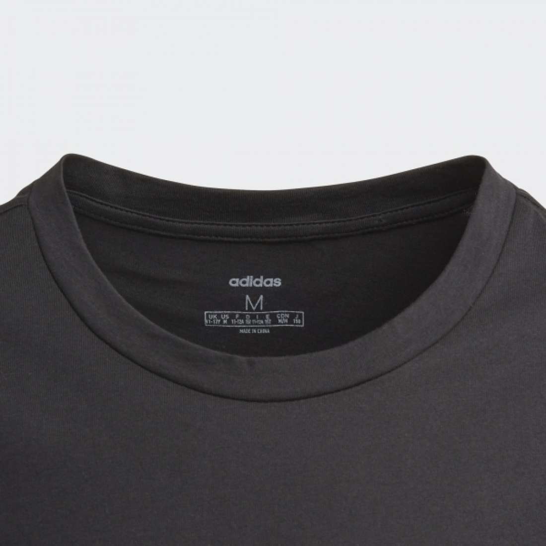 TSHIRT ADIDAS LINEAR ESSENTIALS K BLACK/WHITE