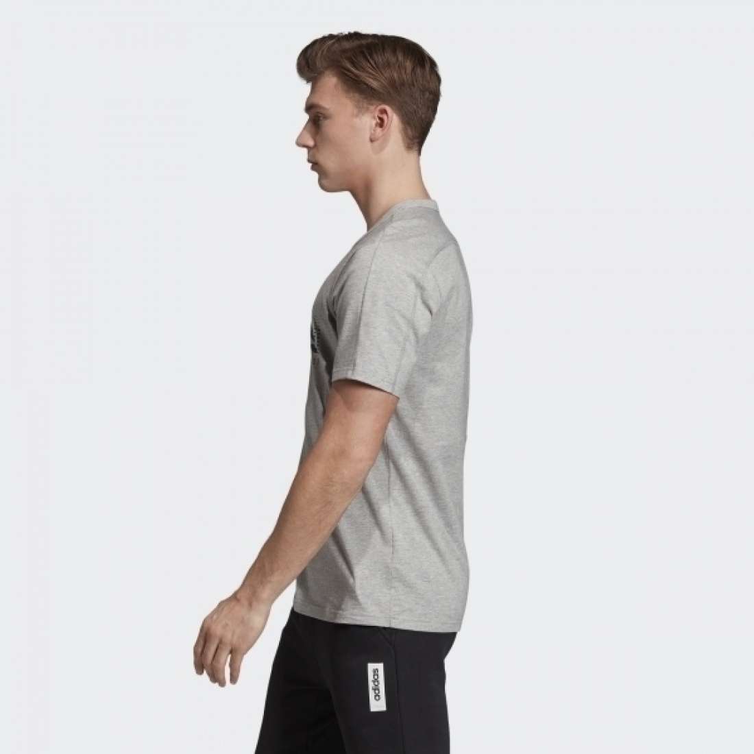 TSHIRT ADIDAS BRILLANT BASICS GREY