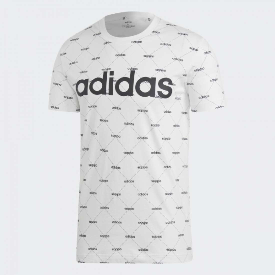 TSHIRT ADIDAS LINEAR GRAPHIC WHITE/BLACK