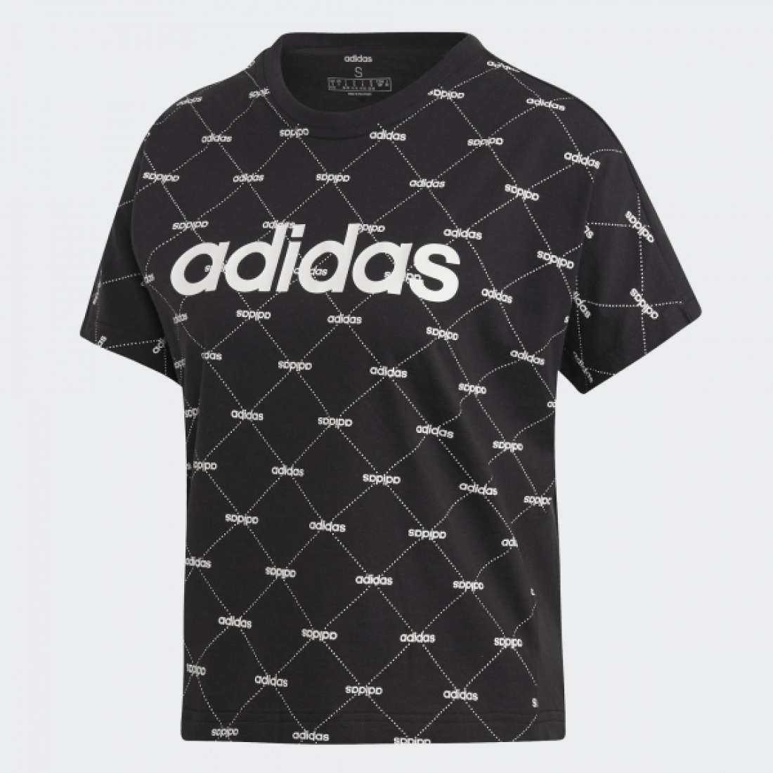TSHIRT ADIDAS LINEAR GRAPHIC W BLACK/WHITE