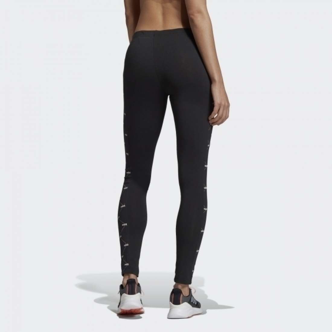 LEGGINGS ADIDAS LINEAR GRAPHIC BLACK / WHITE