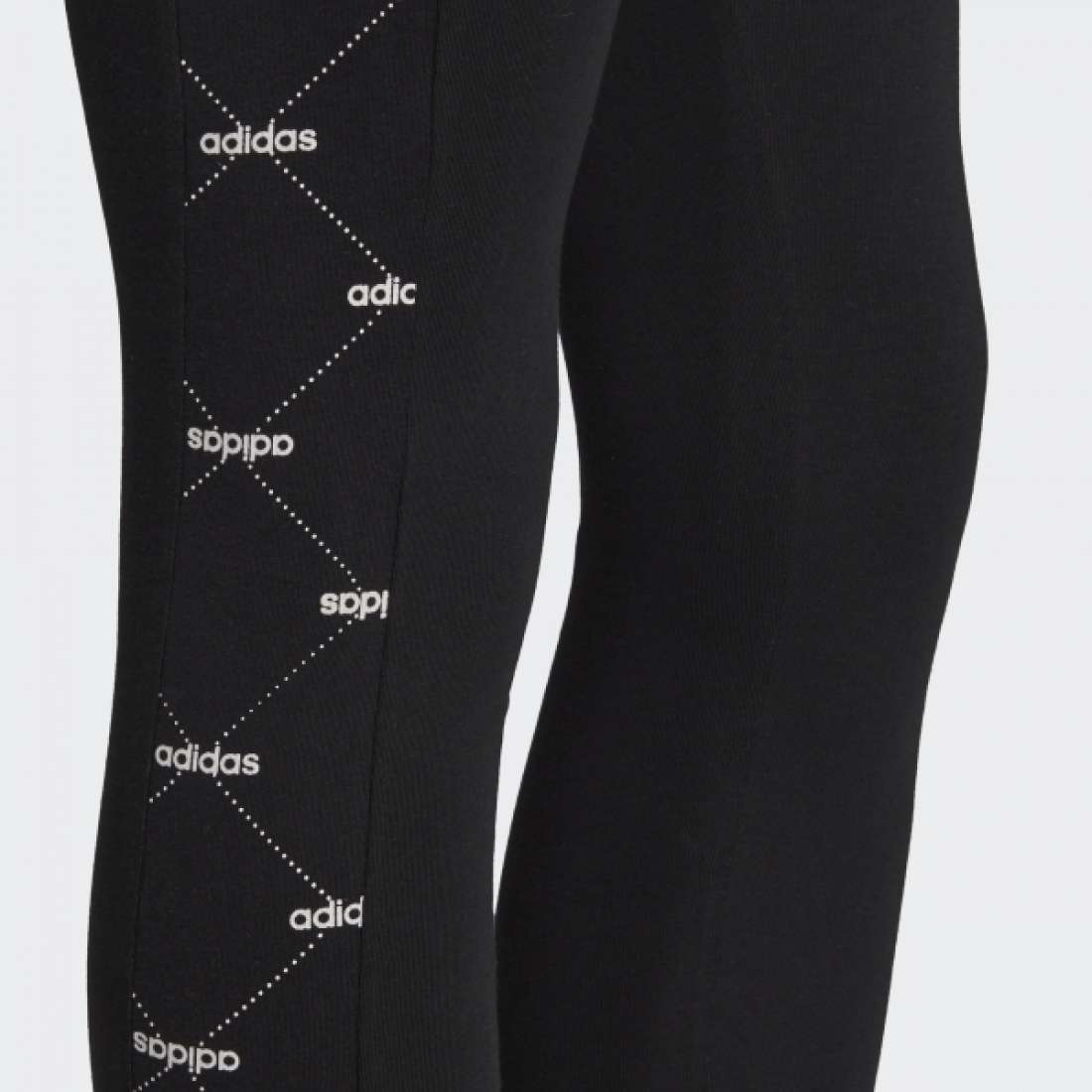 LEGGINGS ADIDAS LINEAR GRAPHIC BLACK / WHITE