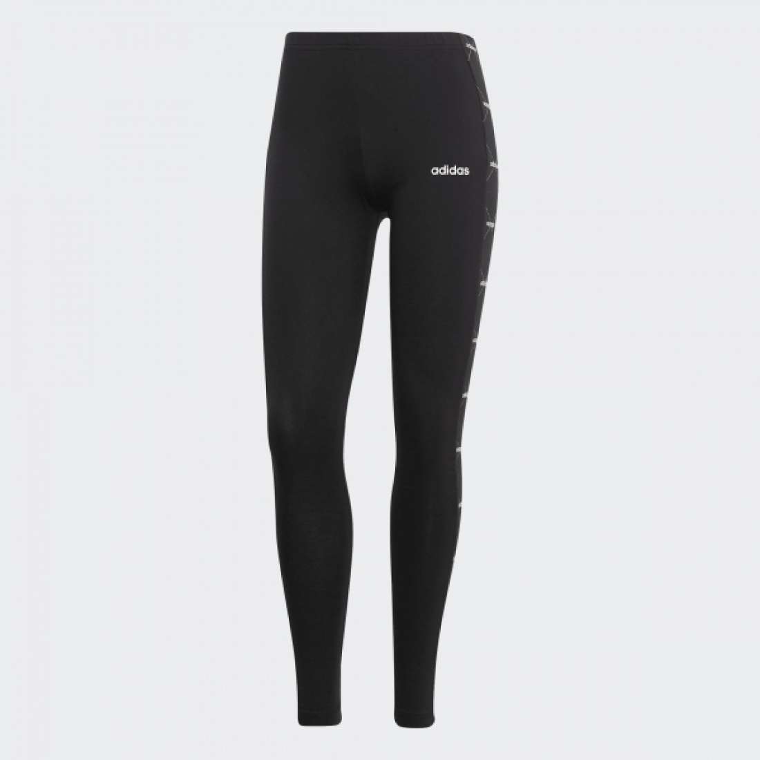 LEGGINGS ADIDAS LINEAR GRAPHIC BLACK / WHITE