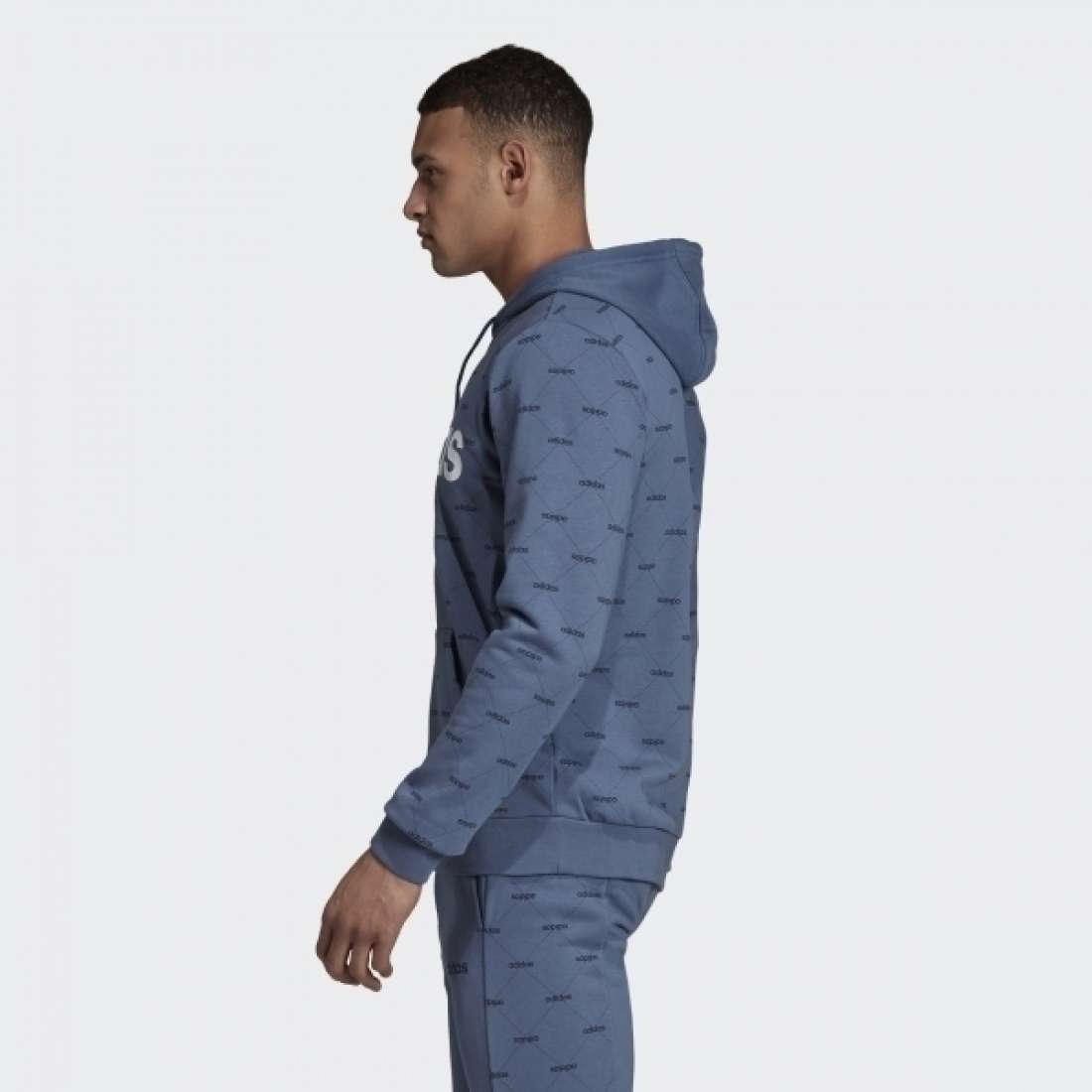 HOODIE ADIDAS LINEAR GRAPHIC TECH INK / LEGEND INK
