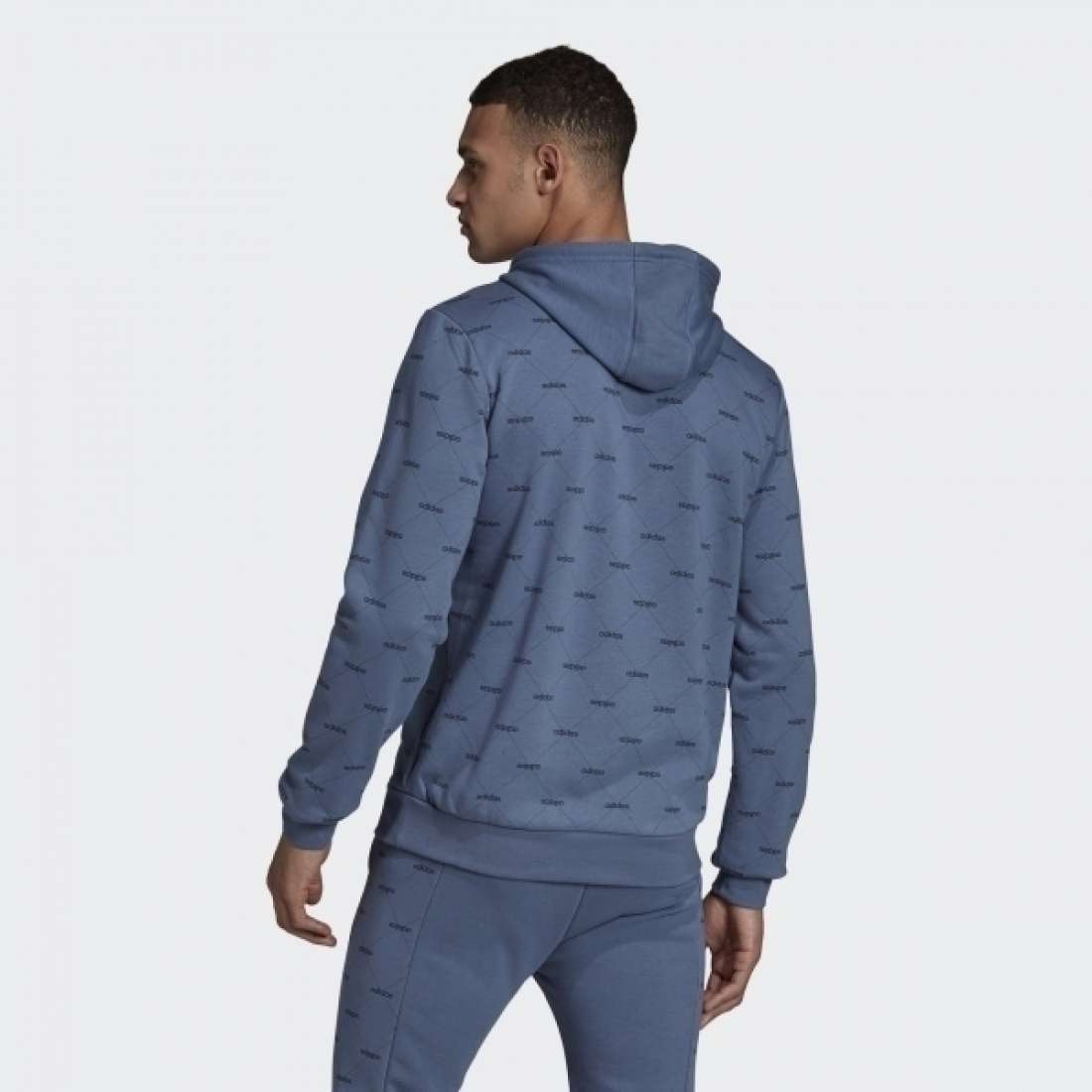 HOODIE ADIDAS LINEAR GRAPHIC TECH INK / LEGEND INK