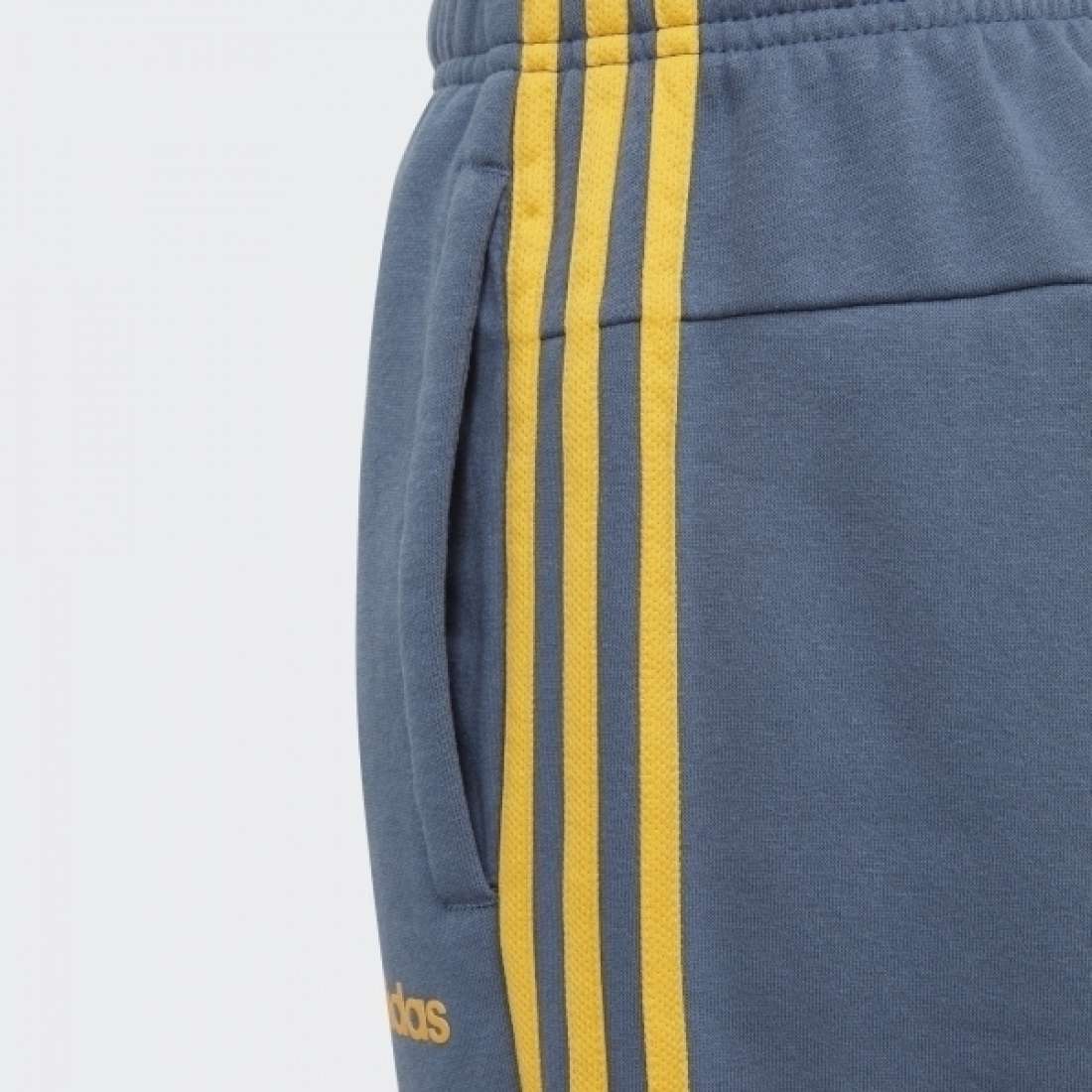 CALÇAS ADIDAS 3 STRIPES ESSENTIALS K TECH INK / ACTIVE GOLD