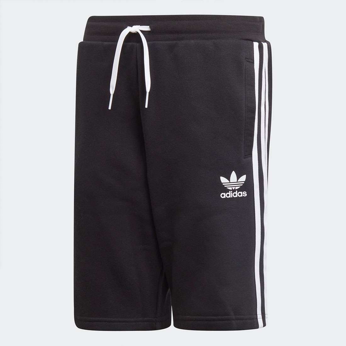 CALÇÕES ADIDAS FLEECE BLACK/WHITE