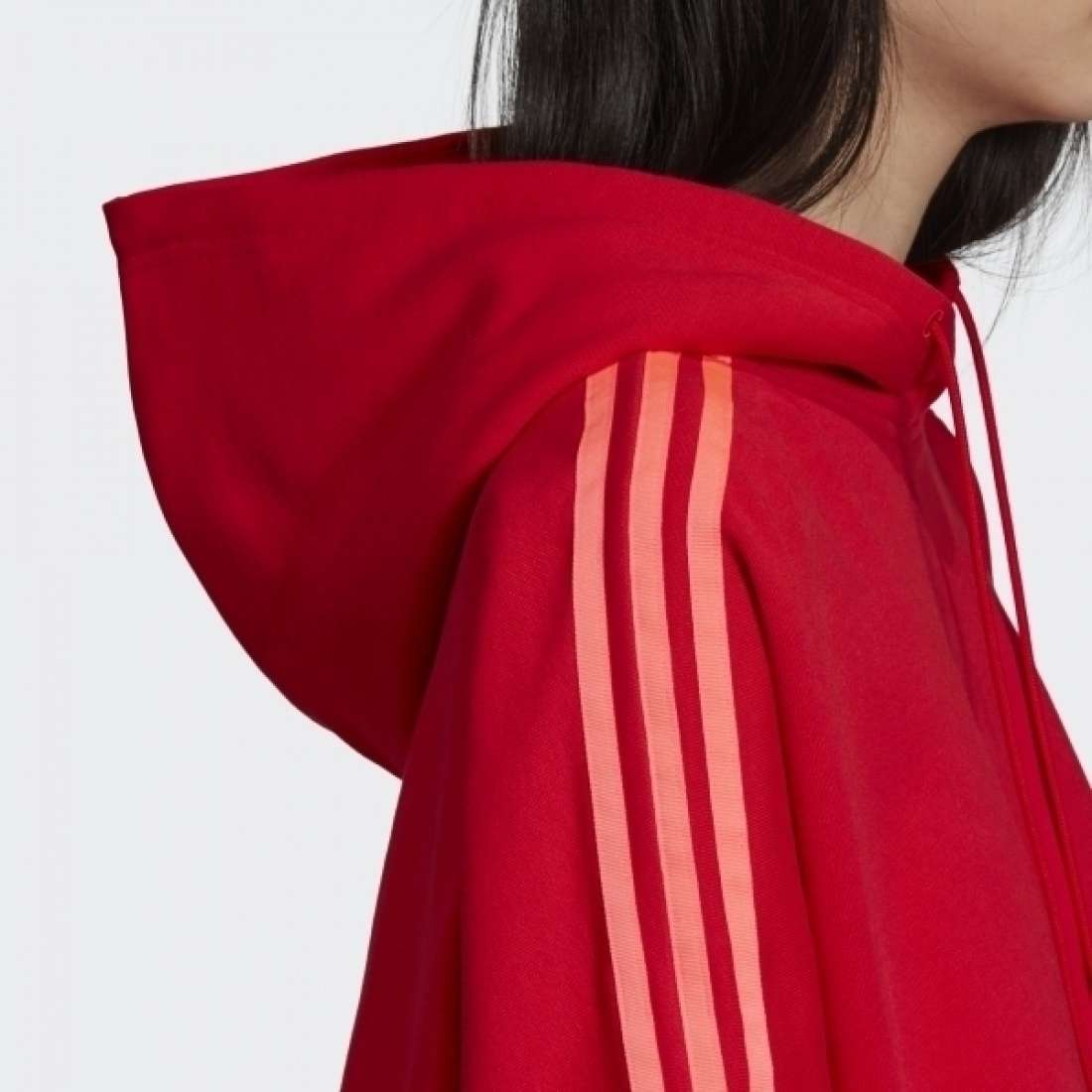 SWEAT ADIDAS CROPPED SCARLET