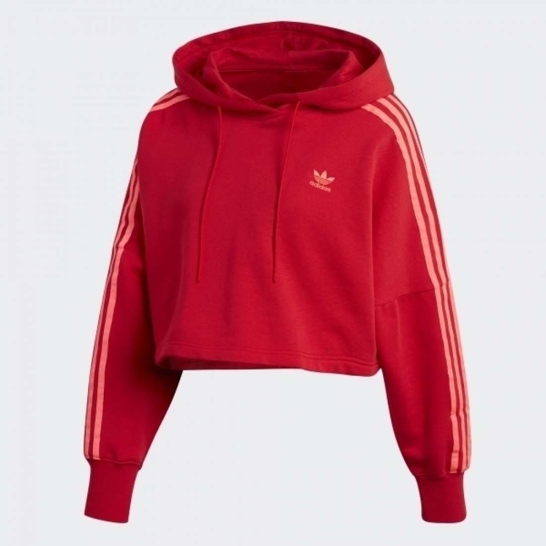 SWEAT ADIDAS CROPPED SCARLET