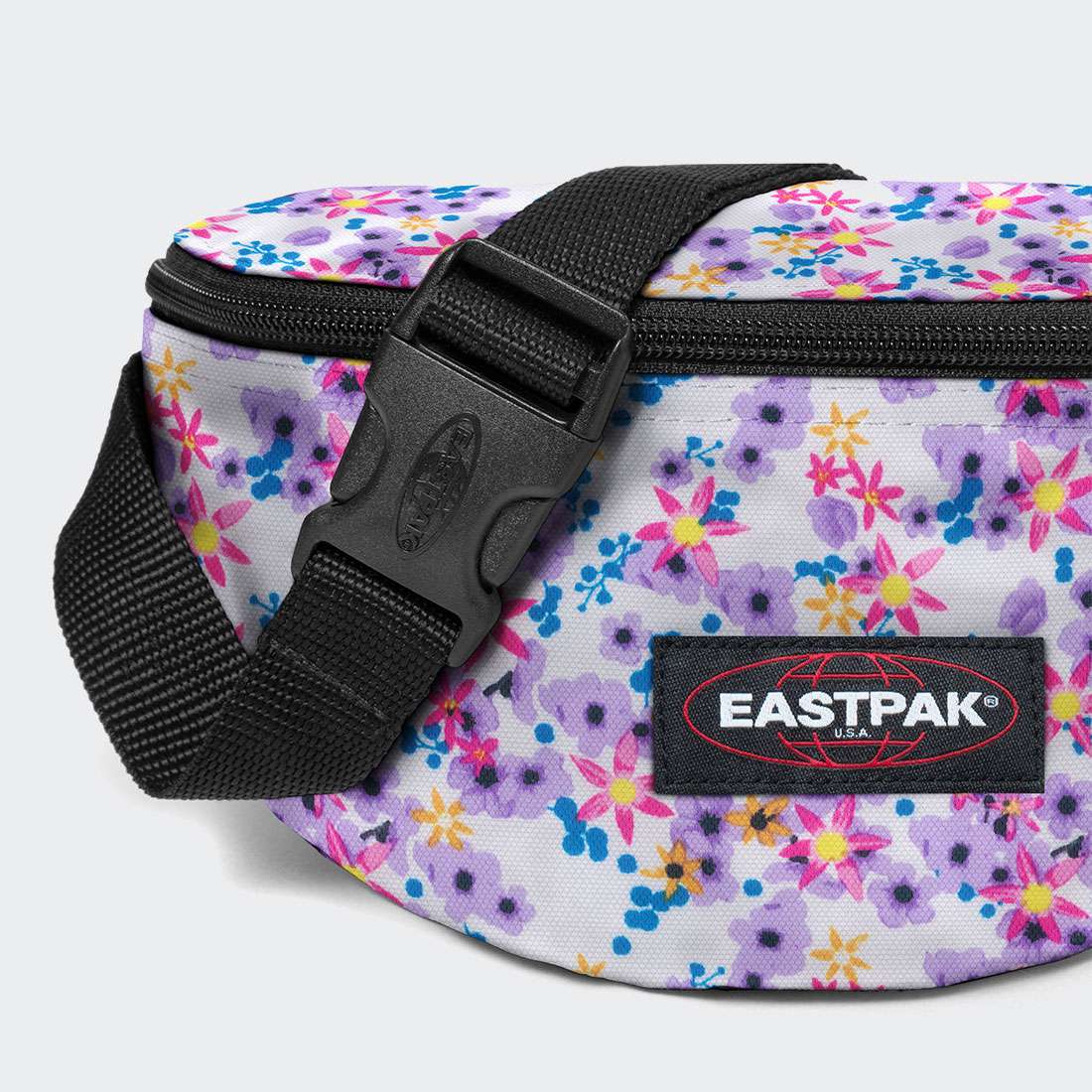 BOLSA CINTURA EASTPAK SPRINGER DITSY WHITE