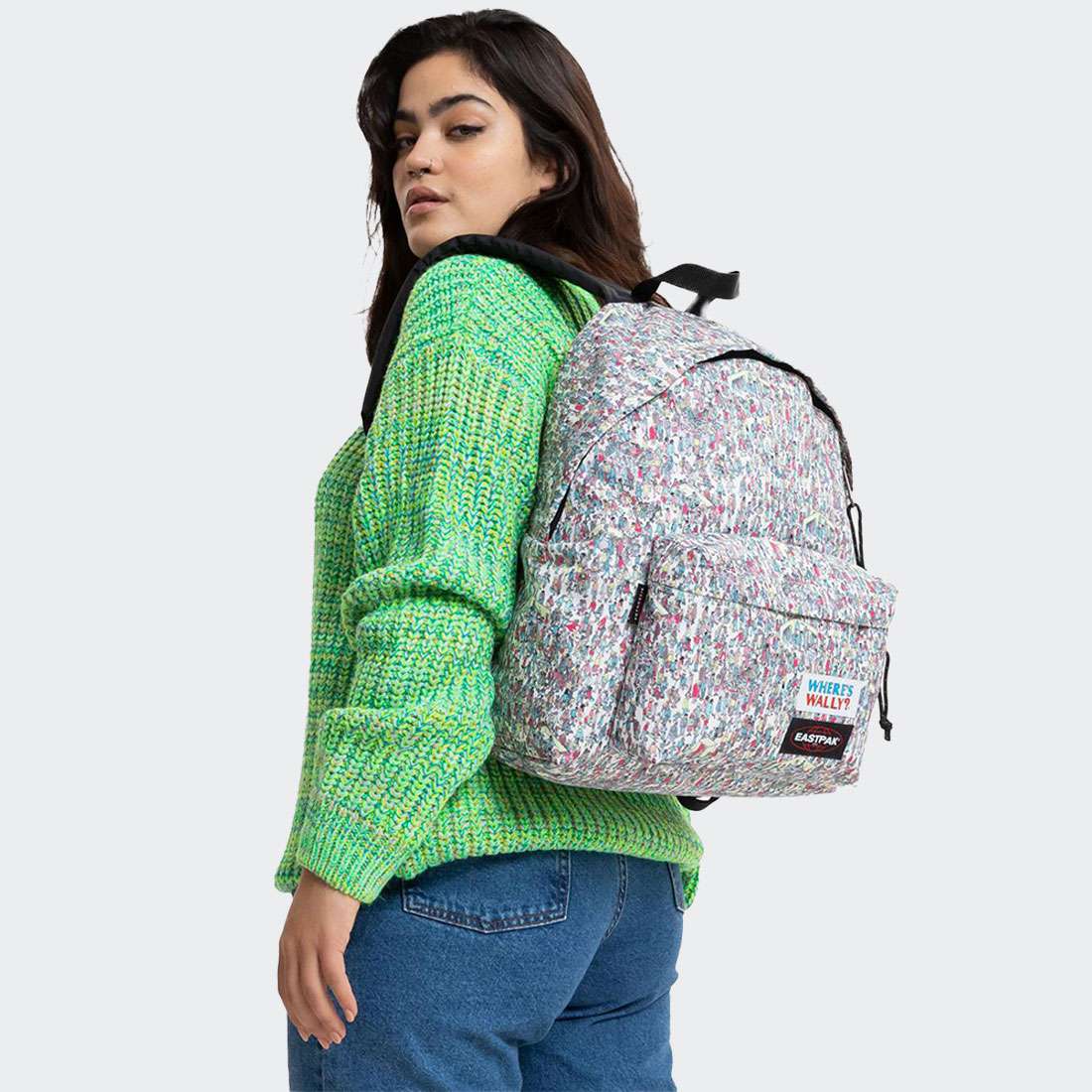 MOCHILA EASTPAK PADDED PAK R WALLY PATTERN MULTI