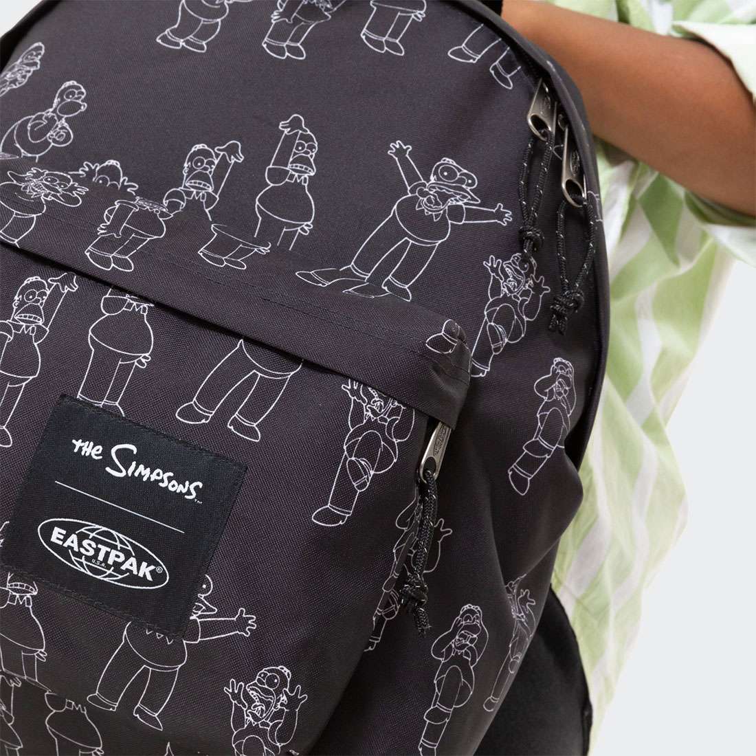 MOCHILA EASTPAK X SIMPSONS PADDED PAKR THE SIMPSONS BLACK