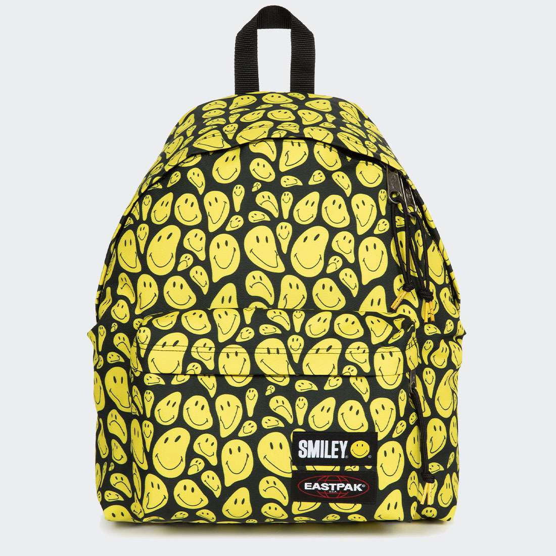 MOCHILA EASTPAK PADDED PAKR SMILEY STRETCH YELLOW