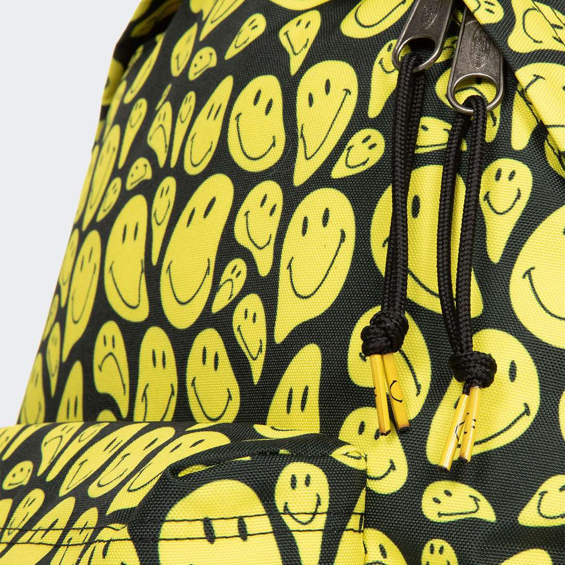 MOCHILA EASTPAK PADDED PAKR SMILEY STRETCH YELLOW