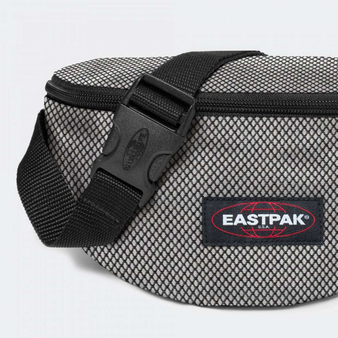 BOLSA CINTURA EASTPAK SPRINGER MESHKNIT BLACK