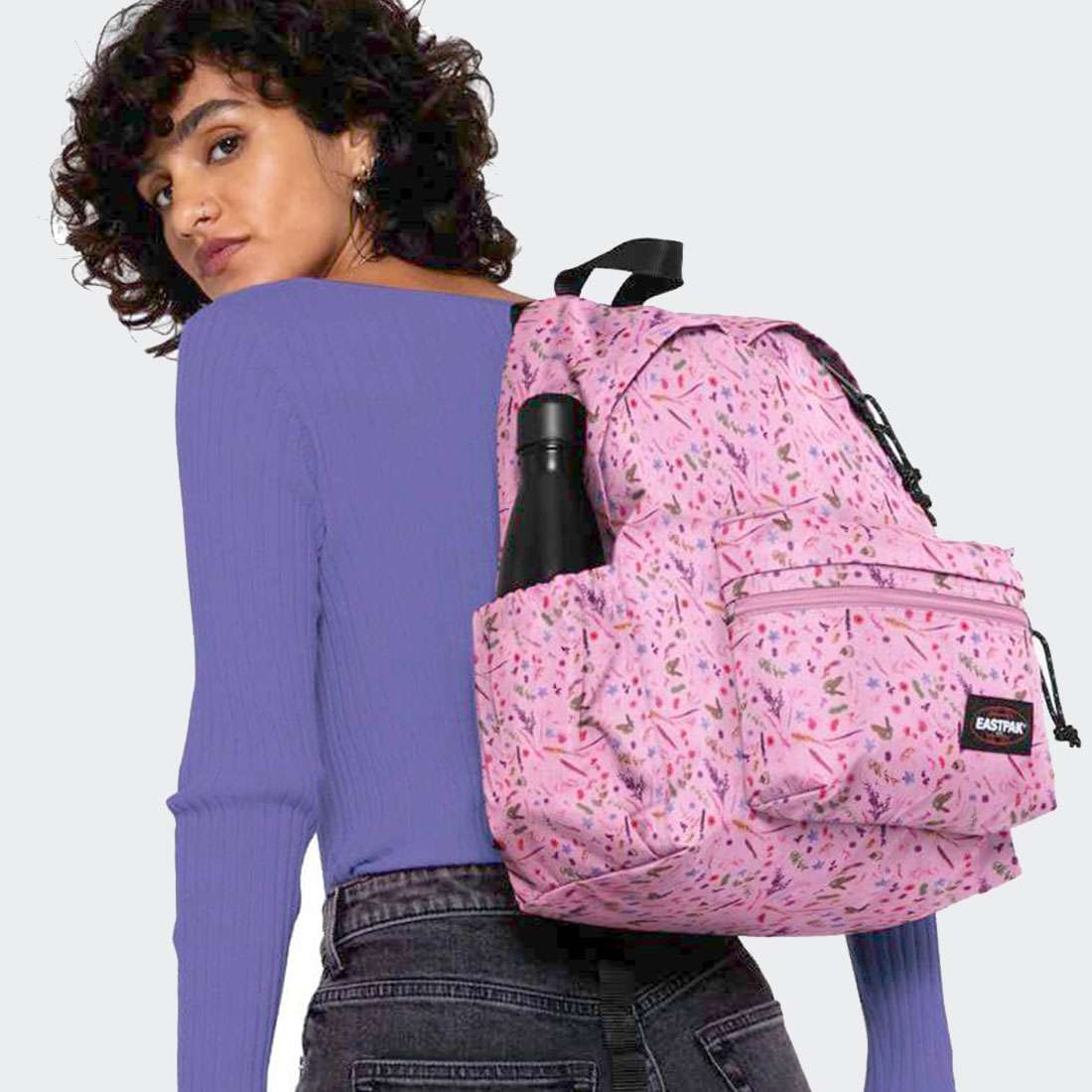 MOCHILA EASTPAK PADDED ZIPPL R HERBS PINK