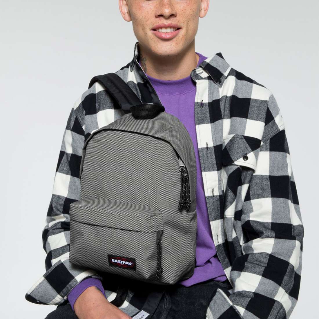 MOCHILA EASTPAK PADDED PAK`R MELANGE PRINT V