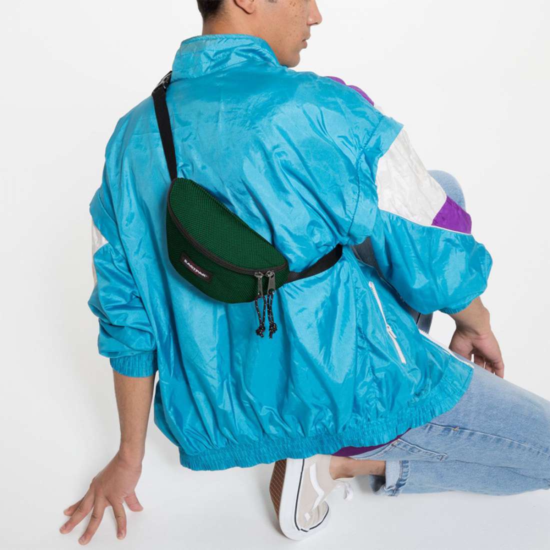 MOCHILA EASTPAK PADDED PAK`R MESHKNIT GREEN