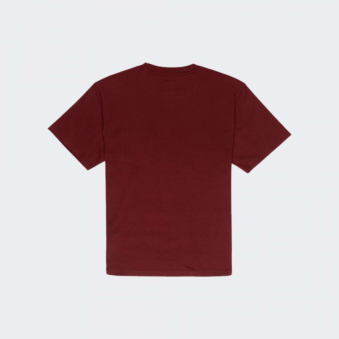 T-SHIRT ELEMENT BASIC POCKET LABEL TAWNY PORT