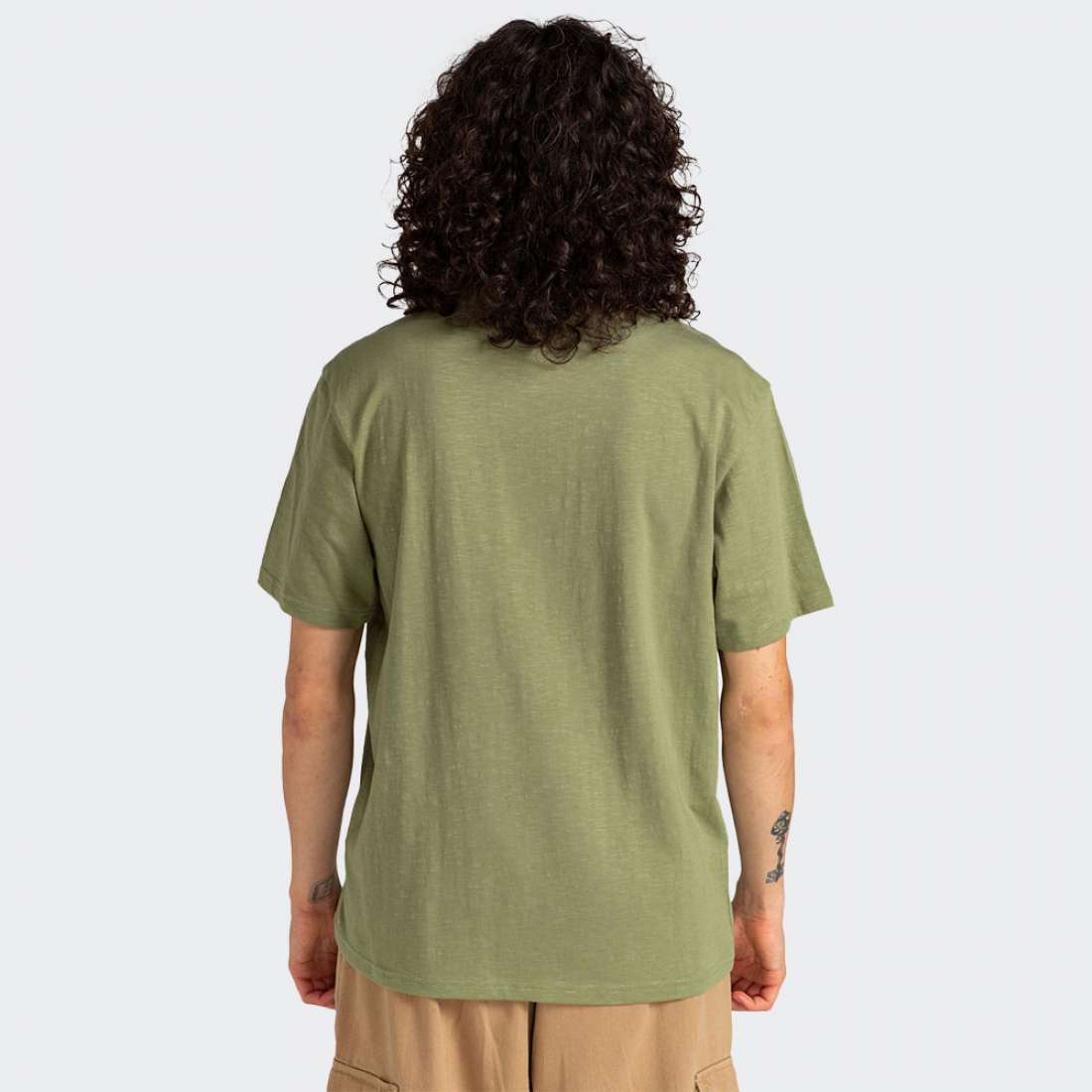 TSHIRT ELEMENT CRAIL OIL GREEN