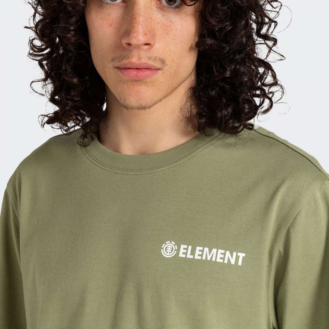 TSHIRT ELEMENT BLAZIN CHEST OIL GREEN