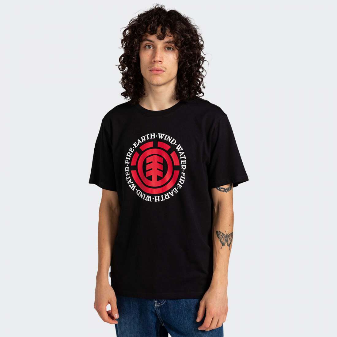 TSHIRT ELEMENT SEAL FLINT BLACK