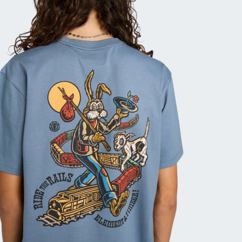 TSHIRT ELEMENT TIMBER ON TRACK