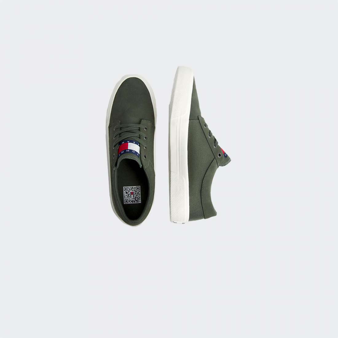 TOMMY HILFIGER SKATE DERBY PEWTER GREEN