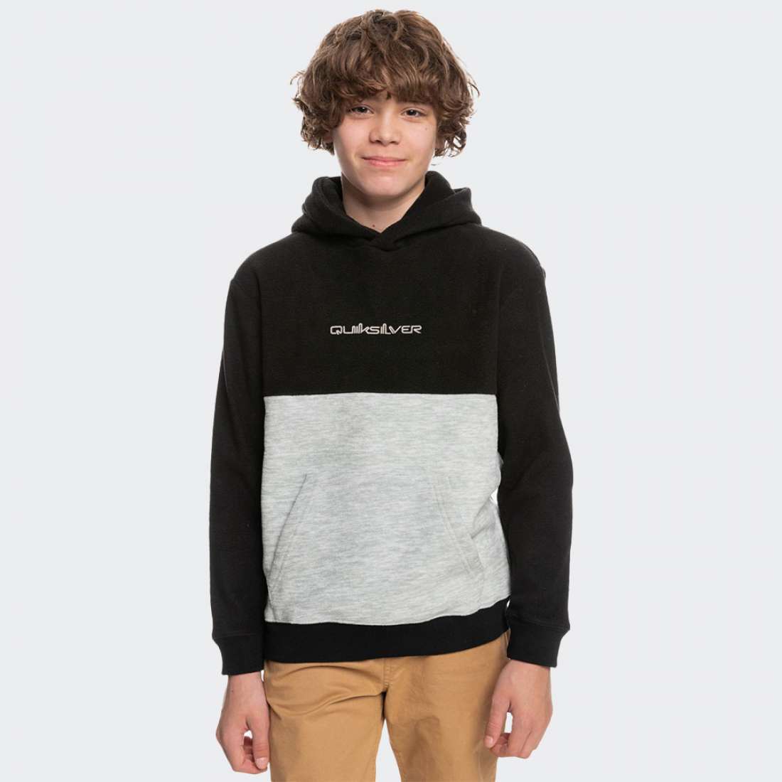 HOODIE QUIKSILVER ESSENTIALS POLAR BLACK