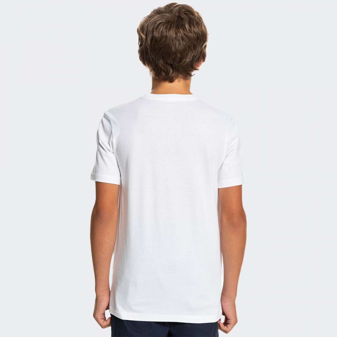 T-SHIRT QUIKSILVER LINED UP WHITE