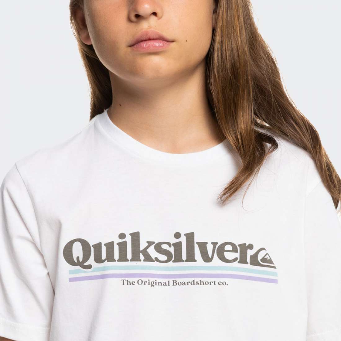 TSHIRT QUIKSILVER BETWEEN THE LINES K WHITE