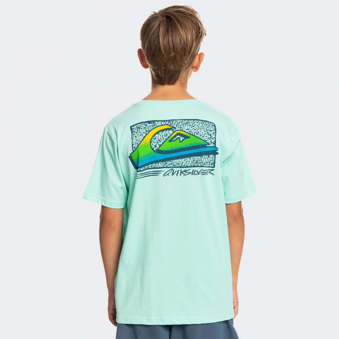 TSHIRT QUIKSILVER RETRO FADE K BEACH GLASS