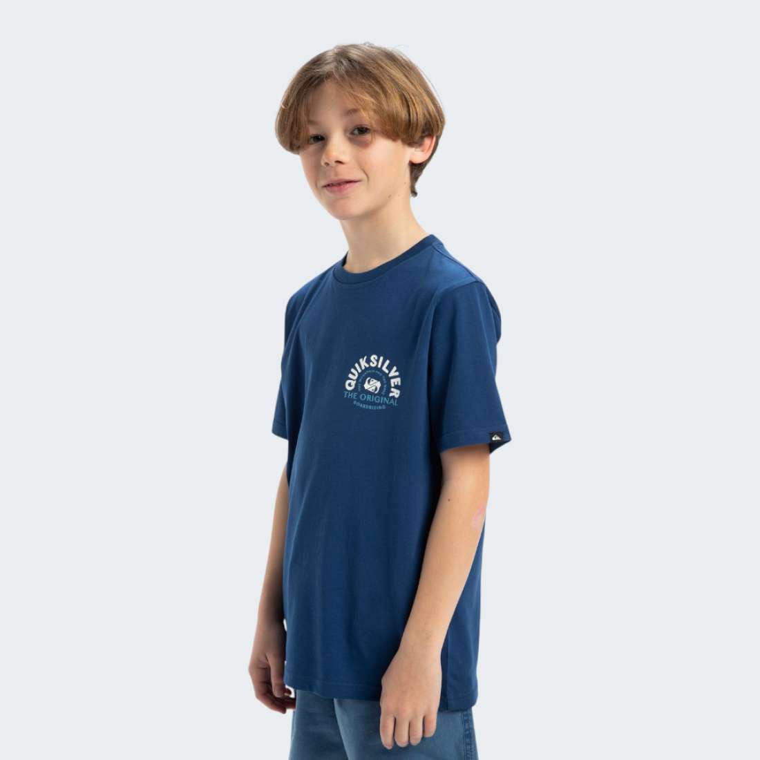 TSHIRT QUIKSILVER SUMMER ESTATE BLUE