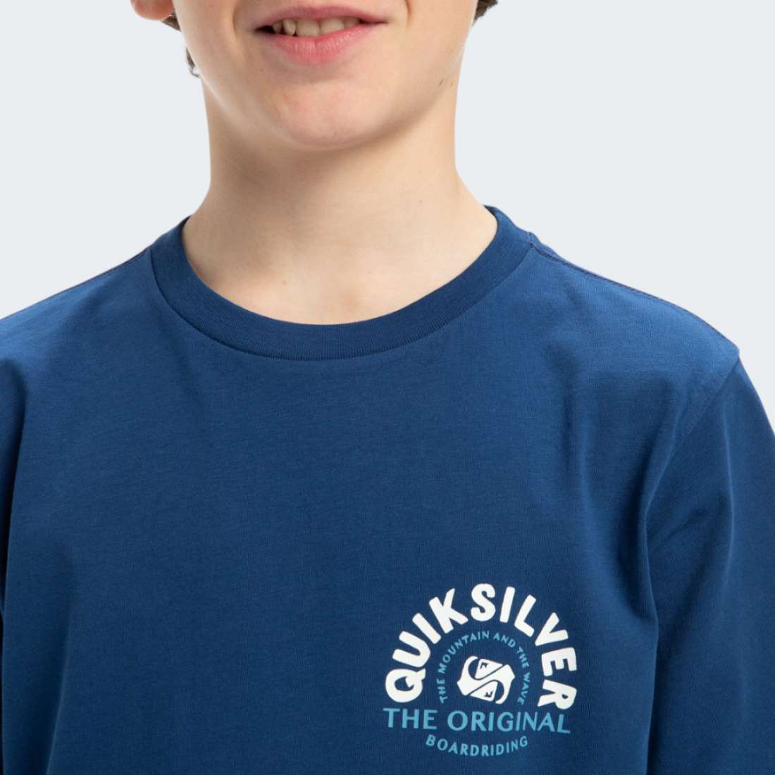 TSHIRT QUIKSILVER SUMMER ESTATE BLUE