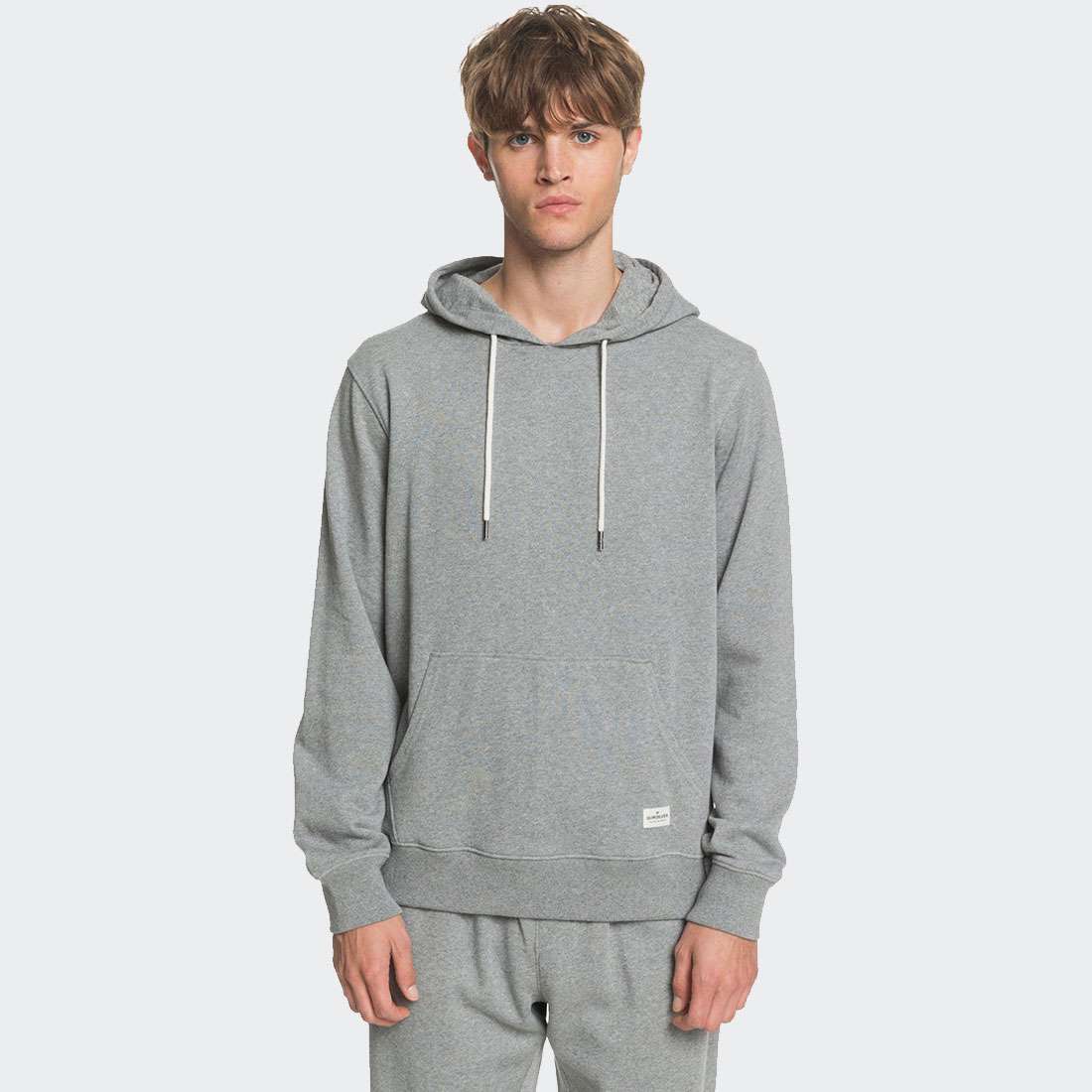 HOODIE QUIKSILVER ESSENTIALS LIGHT GREY HEATHER