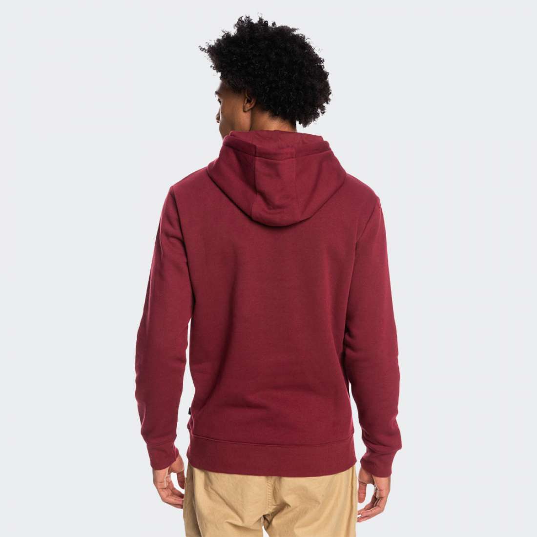 HOODIE QUIKSILVER BIG LOGO RUBY WINE