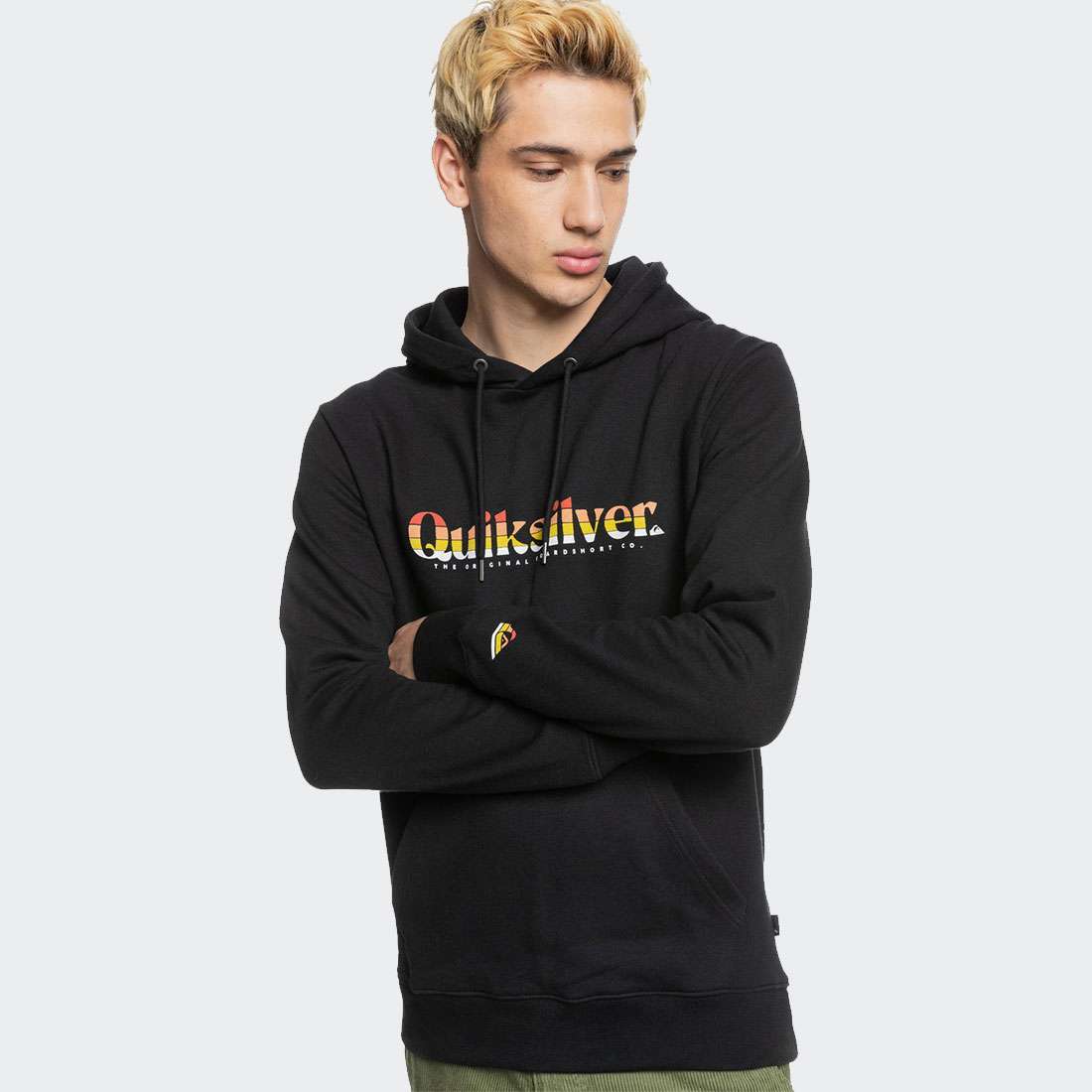 HOODIE QUIKSILVER PRIMARY BLACK