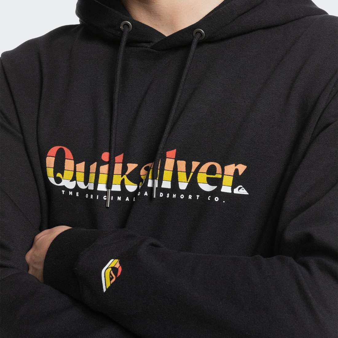 HOODIE QUIKSILVER PRIMARY BLACK