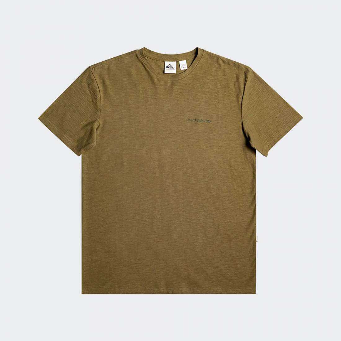 TSHIRT QUIKSILVER SLUB ROUNDNECK FOUR LEAF CLOVER