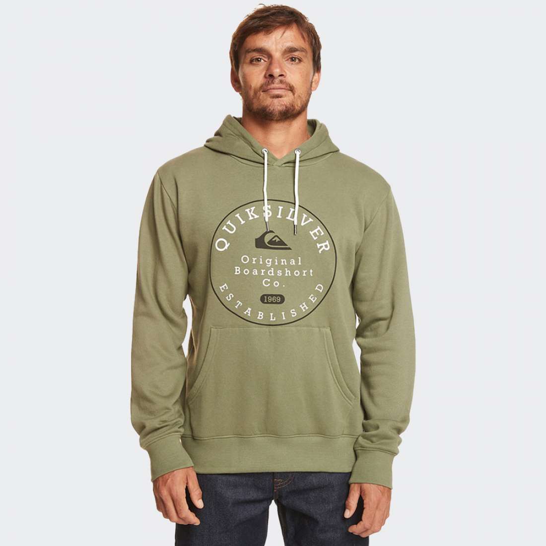 HOODIE QUIKSILVER CIRCLE TRIM FOUR LEAF CLOVER