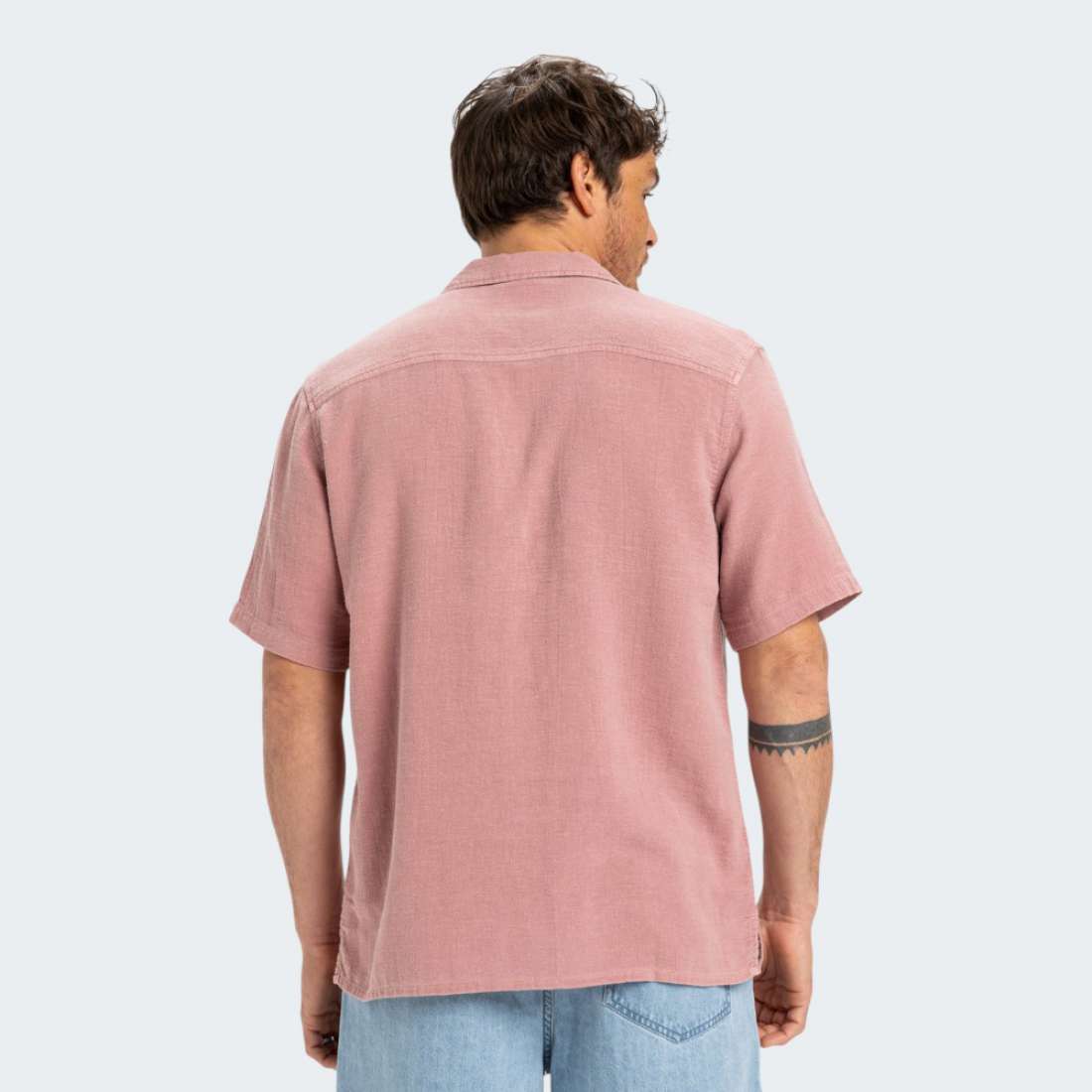 CAMISA QUIKSILVER TIME BOX SNOW WHITE