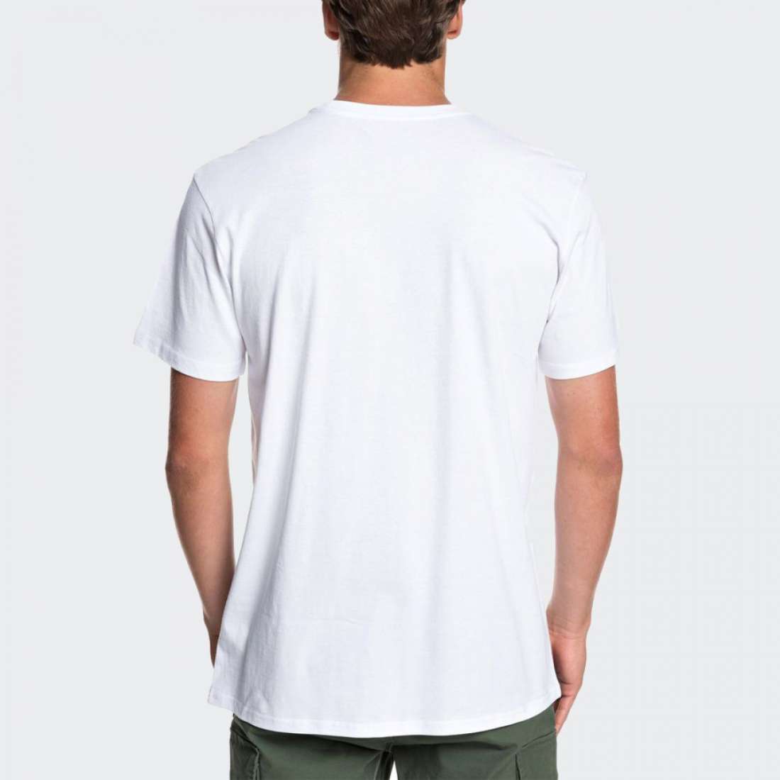 TSHIRT QUIKSILVER GETBIZZYSS WHITE