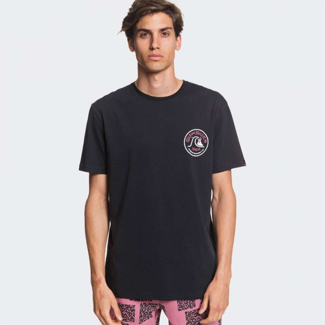 TSHIRT QUIKSILVER CLOSE CALL BLACK