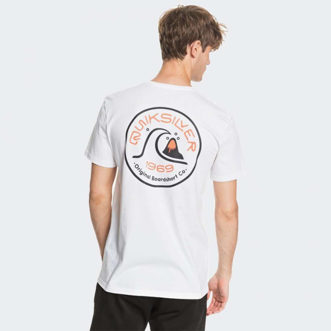 TSHIRT QUIKSILVER CLOSE CALL WHITE