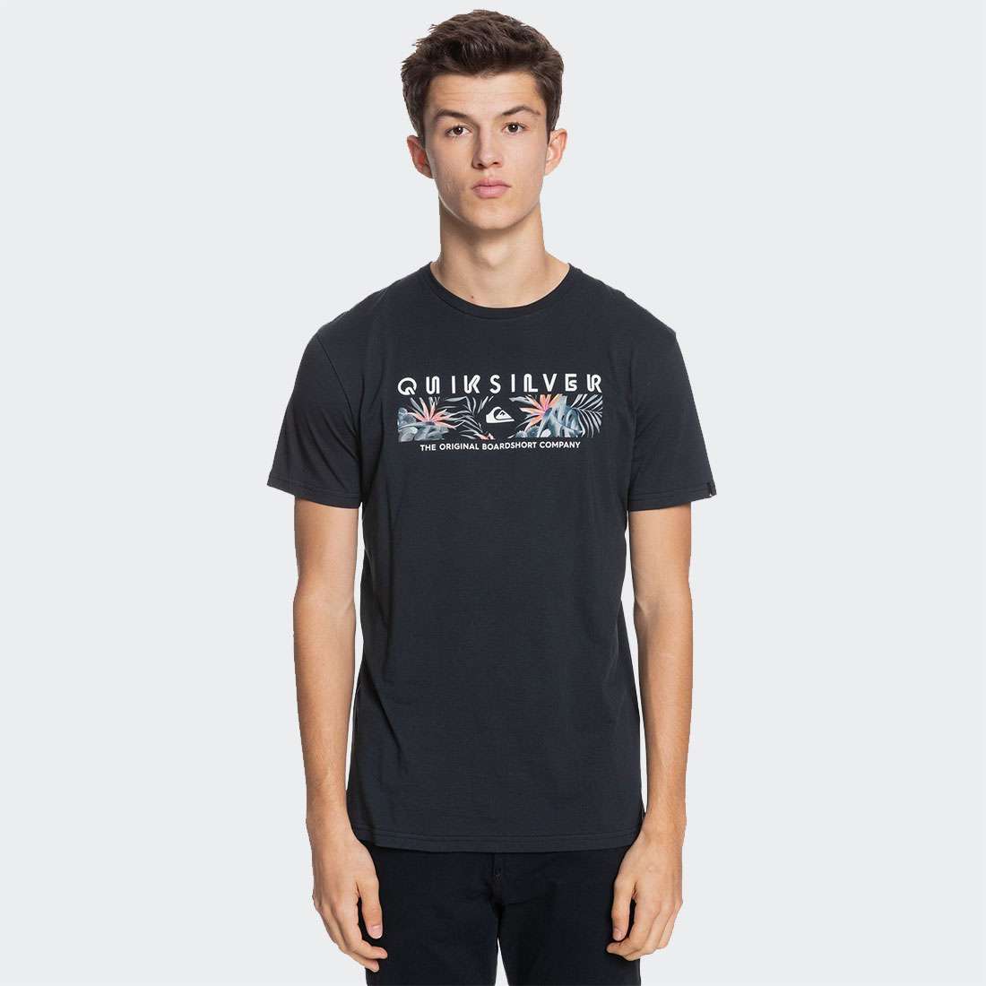 T-SHIRT QUIKSILVER DISTANT BLACK