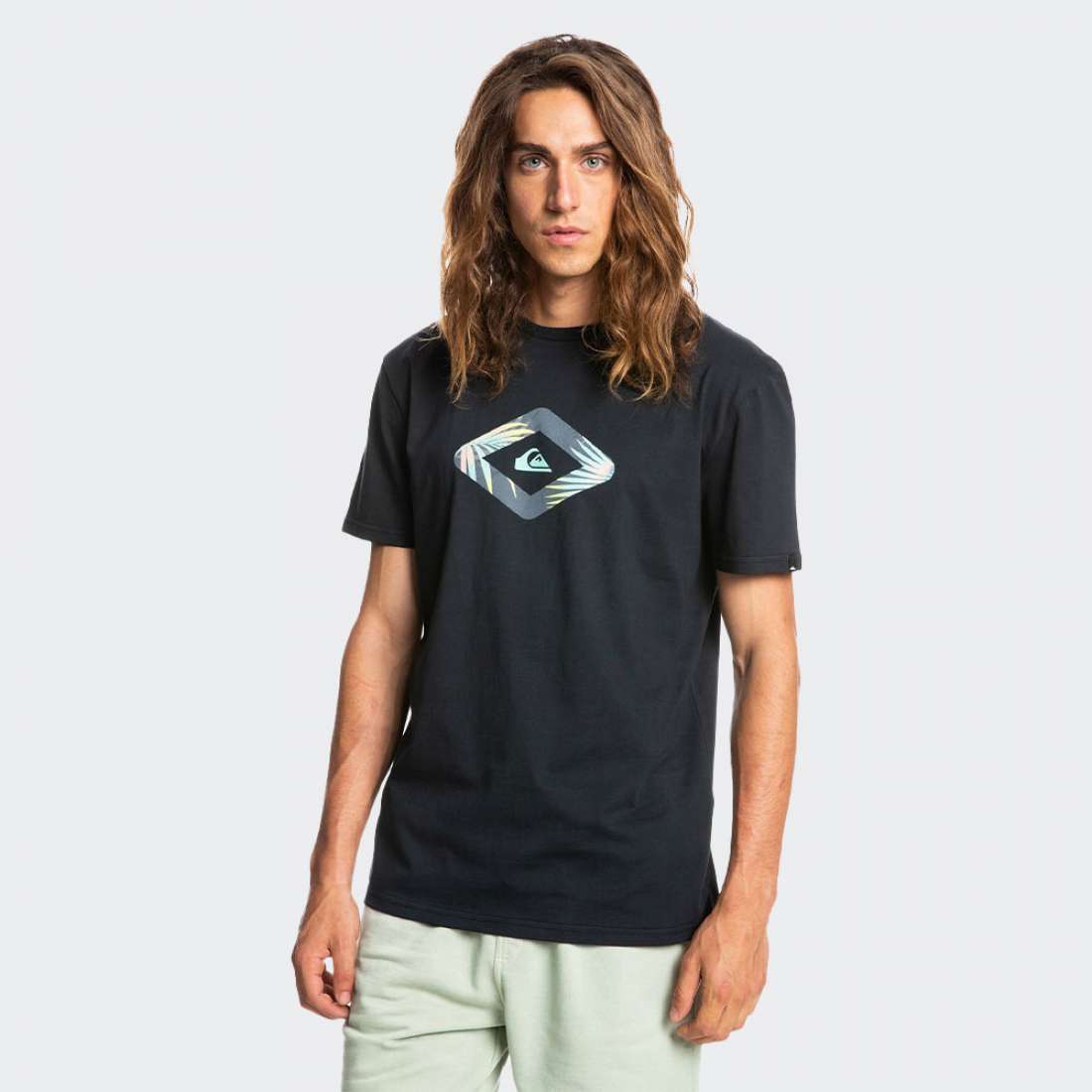 TSHIRT QUIKSILVER LET IT RIDE BLACK