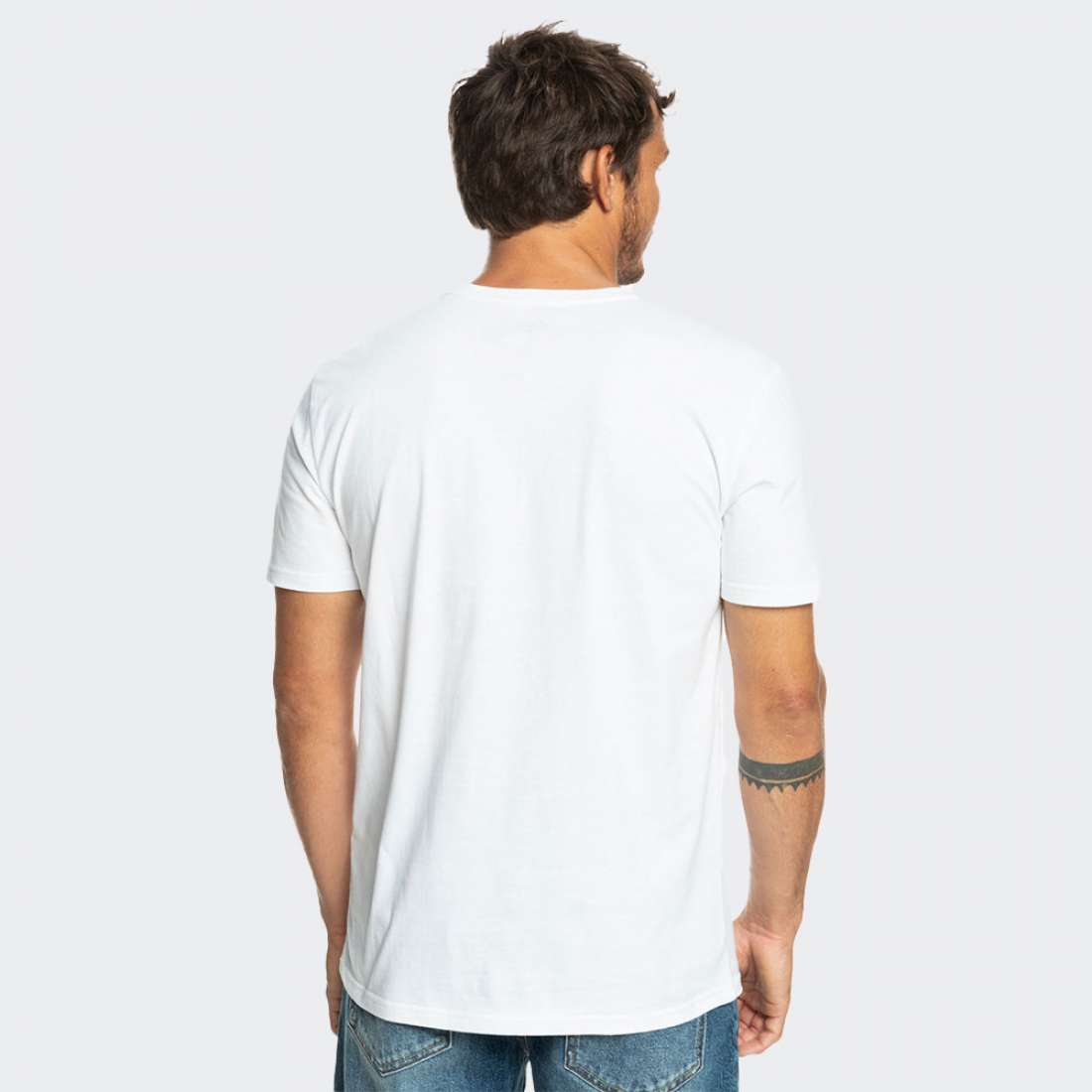 TSHIRT QUIKSILVER BETWEEN THE LINES WHITE