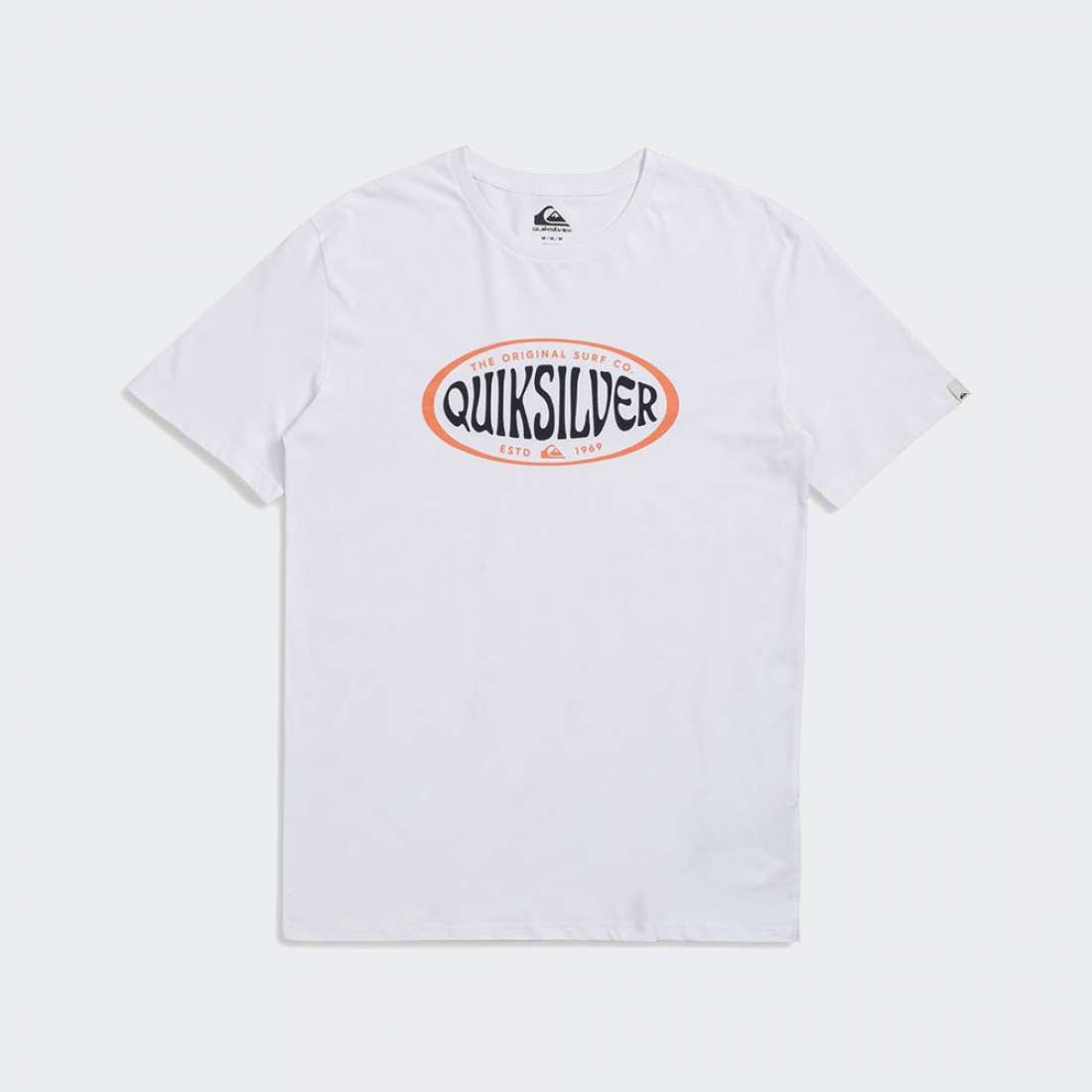 TSHIRT QUIKSILVER IN CIRCLES WHITE